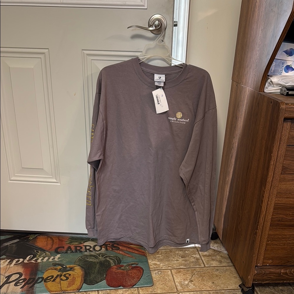 Gray Long Sleeve Shirt